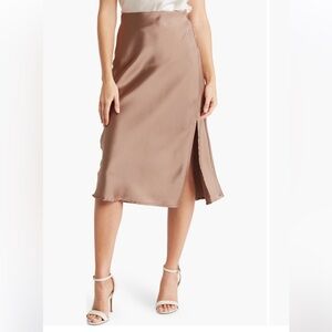 NWT Midi Skirt with Side Slit